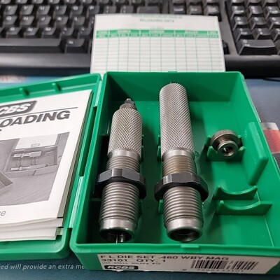 RCBS 33101 FL DIE SET NEW 2 Peice set With #14 Holder New
