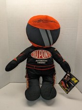 Vintage Jeff Gordon 2010 Plush Stuffed race man. Dupont rare. Cool M234