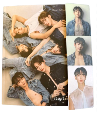 OnlyOneOf KB LOVEトレカ OnlyOneOf KB Things I Can't Say LOve Soft ver. Photocard Set of 3