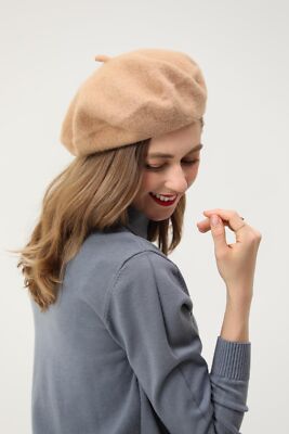 9973 Women\'s Beret, Neutral Bon Chic main image 4