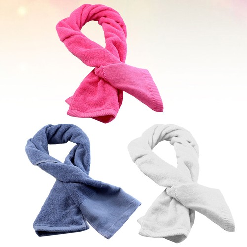 3 Pcs Geschirrtuch Schwarzer Handtuchhalter Sporttuch-Set Fitness - Bild 8 von 18