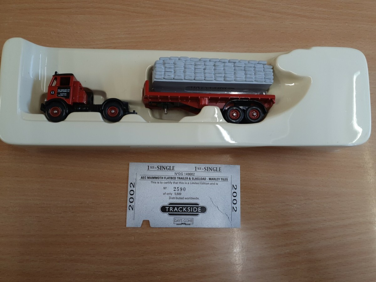 Lledo Trackside DG149002 1:76 Scale AEC Mammoth Trailer Diecast