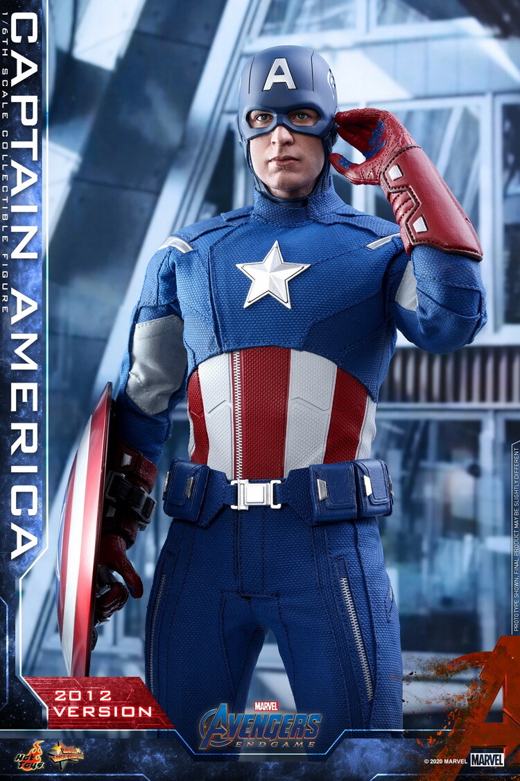 Ready! Hot Toys MMS563 Avengers Endgame Captain America