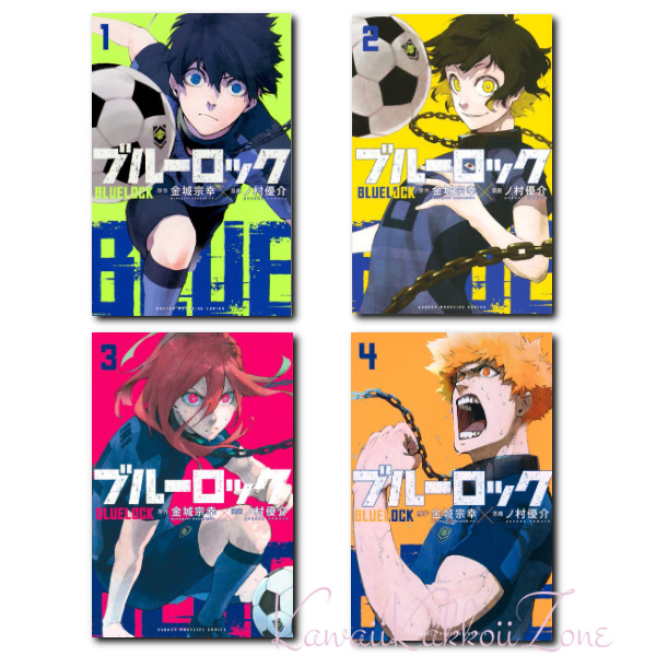 BLUE LOCK vol. 1-26 Set latest volume Comics manga Football Japanese version