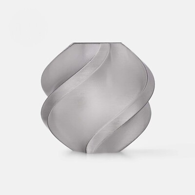 Bambu Lab PETG Translucent Gray Grau Grey durchscheinend Filament 1kg 3D Drucker
