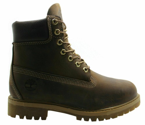 Timberland AF 6 Inch Anniversary Waterproof Brown Leather Mens Boots 27097  X9A | eBay