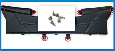 BMW Gehäuse Mikrofilter 6 Stk.Schraube 1 3 X1 E81 E82 E84 E87 E88 E90 E91 E92 E9