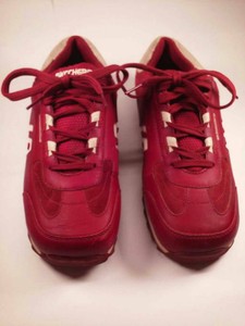 skechers women's red sneakers