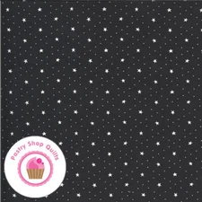 Moda HARBOR SPRINGS 14906 18 Black Stars MINICK & SIMPSON Quilt Fabric
