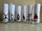 POPEYE 1975 Coca Cola Kollect-A-Set Glasses Complete 6 Piece Set Mint Vintage