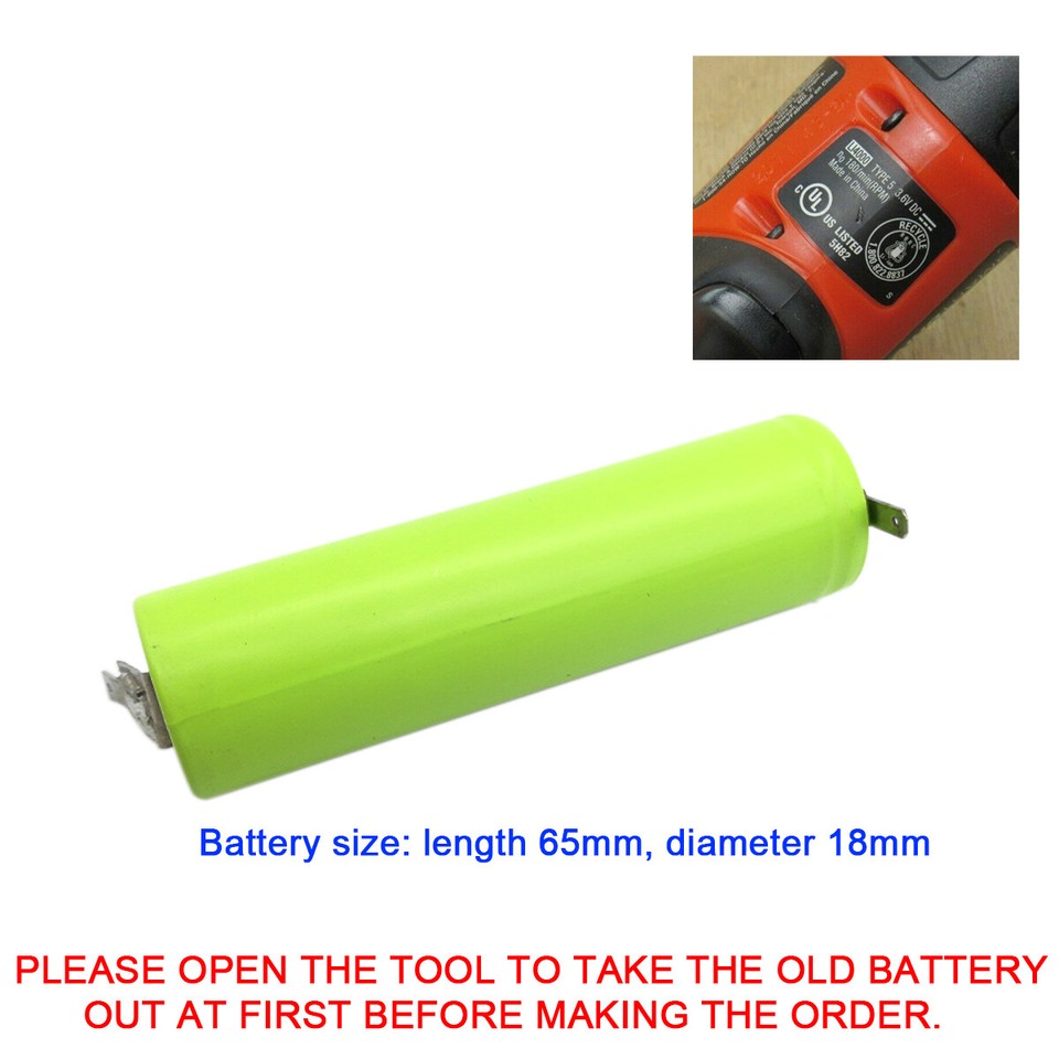 Battery For Black & Decker Gyro BDCS40G Type 1 And LI4000 TYPE 1 5 Screwdriver