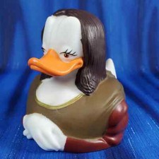 Mona Lisa Leonardo daVinci Rubber Duck Valentine's NEW