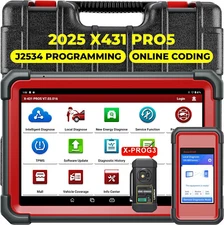 2025 LAUNCH X431 PRO5 PAD V+ X-Prog3 Diagnostic Scanner Programming Key Coding