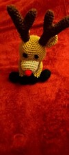 Handmade Crocheted Reindeer