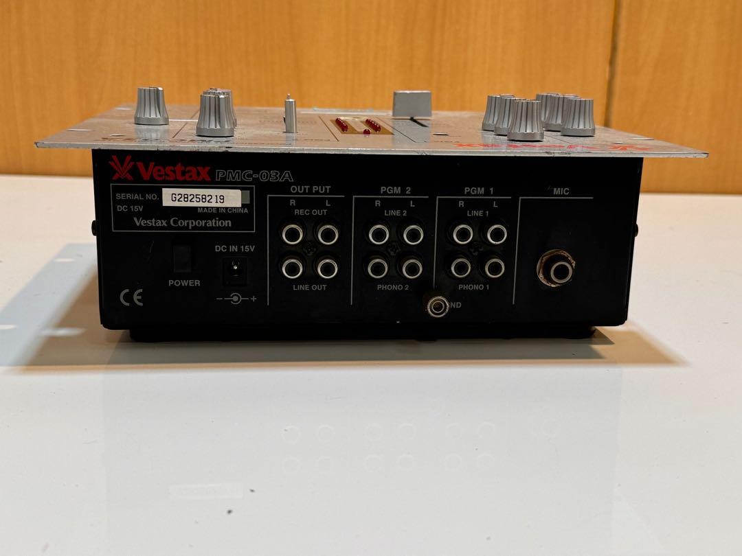 Vestax PMC-03A DJ ミキサー Vestax/DJミキサー/PMC-03A -DJ機材アナログレコード専門店