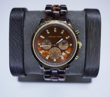 Michael Kors Oversized Tortoise MK5216 Wrist Watch for Women  display picture 1