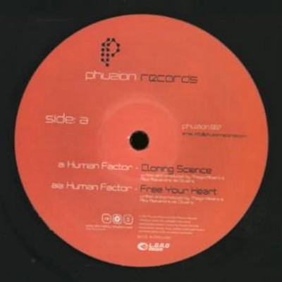 Human Factor - Cloning Science - UK 12'' Vinyl - 2007 - Phuzion