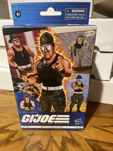 NEW Hasbro GI Joe Classified Series Sgt. Slaughter #53 6" Figure