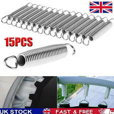 15Pcs Trampoline Springs 5.5 inch Galvanized Heavy Duty Replacement High Quality