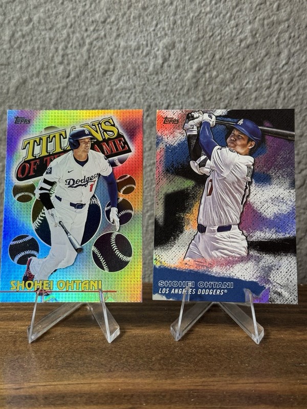 2026 Topps MLB Series 1 Shohei Ohtani Titans of the Game + Stars of MLB