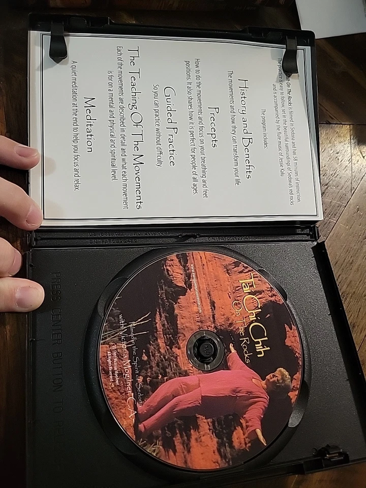 Tai Chi Chih On The Rocks...Spirit of Sedona (DVD, 1997) Victoria Mogilner - Image 3 of 4