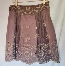 SKIRT VINTAGE AUTENTIC DERHY TRACHTEN OKTOBERFEST DIRNDL WOMENS US 12 EU 40