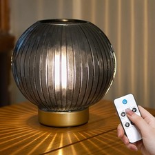 Battery Decorative Operated Lamp with Remote Control for Shelf Decor,Small Co...