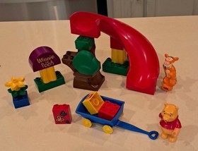 LEGO 2985 Duplo Winnie The Pooh Tigger's Slippery Slide 1999 Vintage 