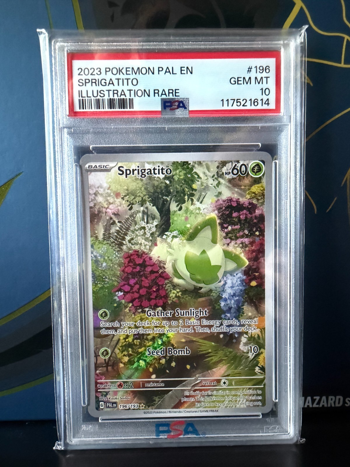 psa10】2023 ポケモンカード SPRIGATITO GEM MT 10 PSA 10 Sprigatito