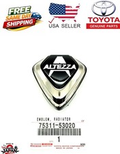 Genuine Oem Toyota Lexus Is300 Jdm Altezza Black Front Grille Emblem 75311-53020 Genuine Oem Toyota Lexus Is300 Jdm Altezza Black Front Grille Emblem 75311-53020