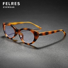 TR90 Cat Eye Fashion Eyeglasses Women Leisure Personality Clear Lens Glasses Hot