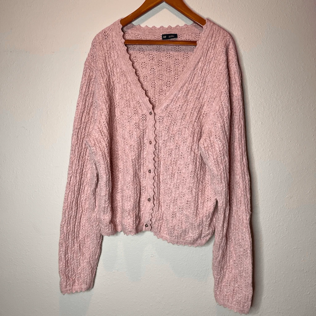 Cardigan Rose GAP Pour Femme - Taille S - Neuf Sans étiquette