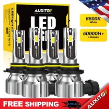 4pcs 90059006 Led Headlights High Low Beam Super Bulbs 6500k Cool Bright White
