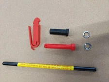 New Peg Perego Parts- Battery Box Support Rod, Hitch Pin,  Gate Latch, Washers