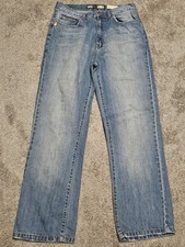 Vtg South Pole Bootcut Jeans Mens 34x32 Wide Leg Skater Gold Tab Rap 90s Y2K