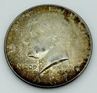 1967 USA Kennedy 40% Silver Half Dollar Coin A07