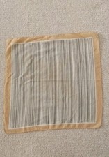 Vintage Scarf From The 1970's Made In Italy 100 Cotton