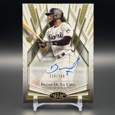 Bryan De La Cruz 2022 Topps Tier One - Break Out Autographs #BOA-BDL #/299