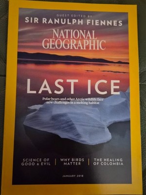 National Geographic Magazine 2018- Select Month From Drop Down Box