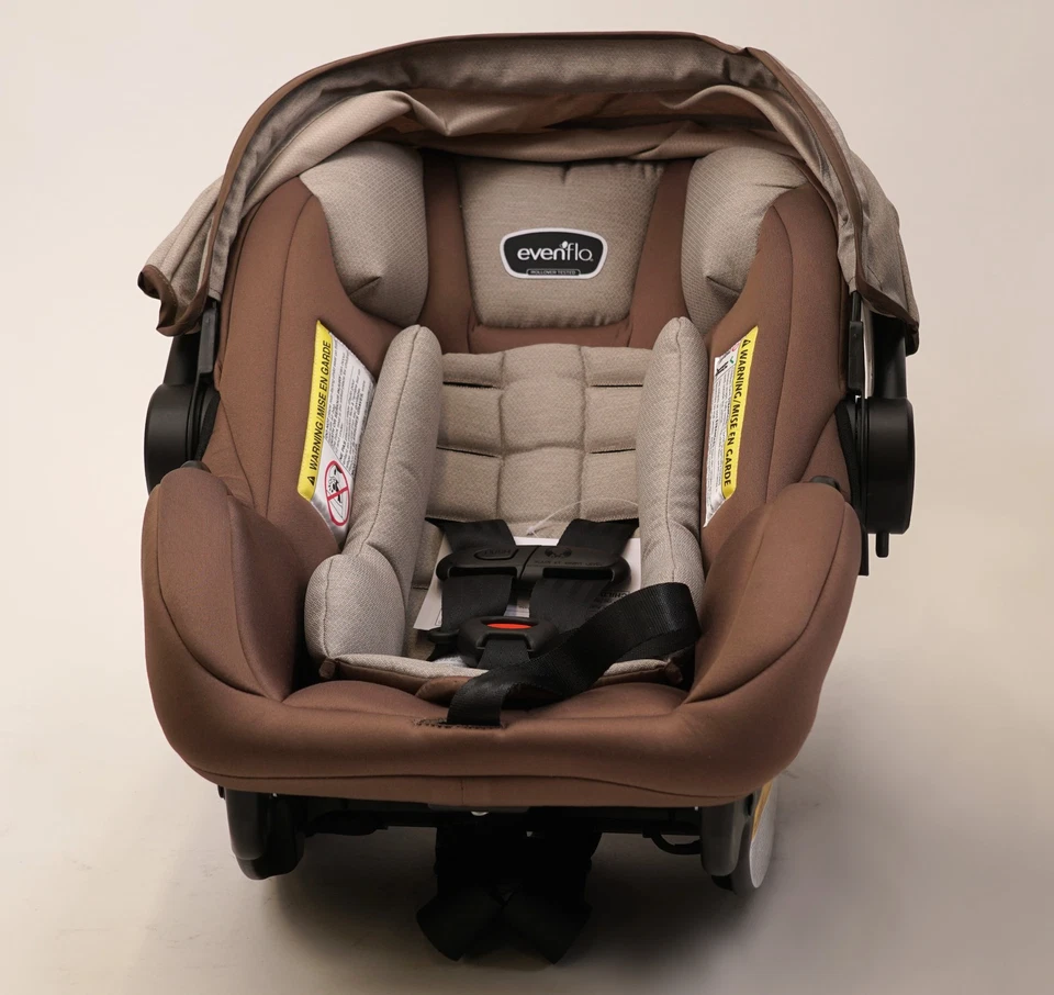 Evenflo Pivot Modular Travel System with LiteMax Infant Seat (Desert Tan) - Image 4 of 4