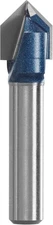 84300MC 3/8 In. X 7/16 In. Carbide-Tipped V-Groove Router Bit