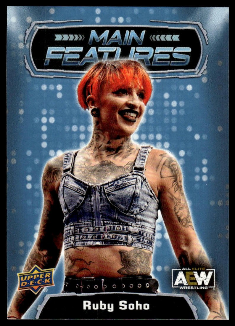 2022 Upper Deck AEW Ruby Soho #MF-15 Main Features
