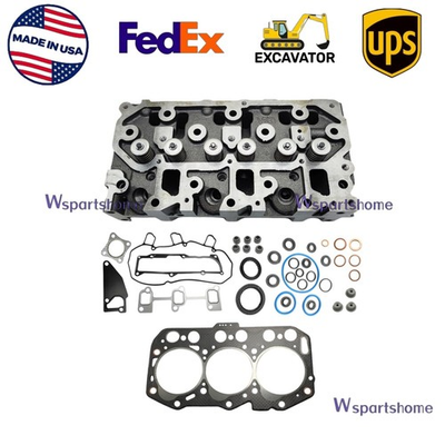 #ad 3TNV80 Cylinder HeadFull Gasket Kit For Yanmar Engine John Deere 26G Excavator $464.55