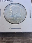 1969-D Kennedy Half Dollar • 40% Silver At Melt Price