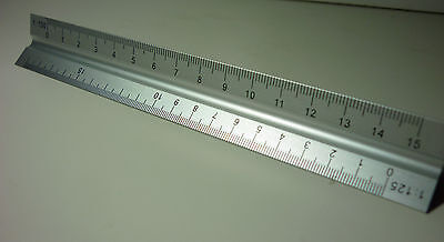 Linex College triangular scale ruler Metric 321 made in Denmark 