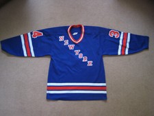 Vintage John Vanbiesbrouck New York Rangers CCM Jersey Mens Medium