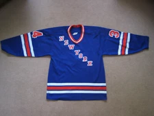 Vintage John Vanbiesbrouck New York Rangers CCM Jersey Mens Medium