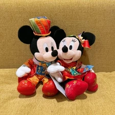 Tokyo Disney Resort 40th Anniversary Mickey & Minnie Grand Finale Plush Toy Set