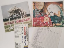 Beck Hansen Only Obi Back Insert Artwork Cover Art Odelay Japan No Disk