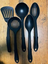 Kitchen Tools Slotted Turner, Slotted Ladel, Ladel, Slotted Spoon,Spoon(D35A7)